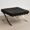 Buy City Ottoman - Premium Leather Black 58377 - prices